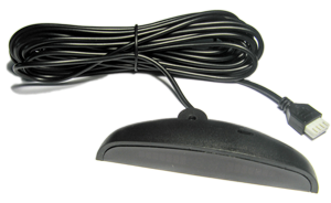 Display invisible electromagnetic parking sensors rear Proxel invisible parking sensors display black